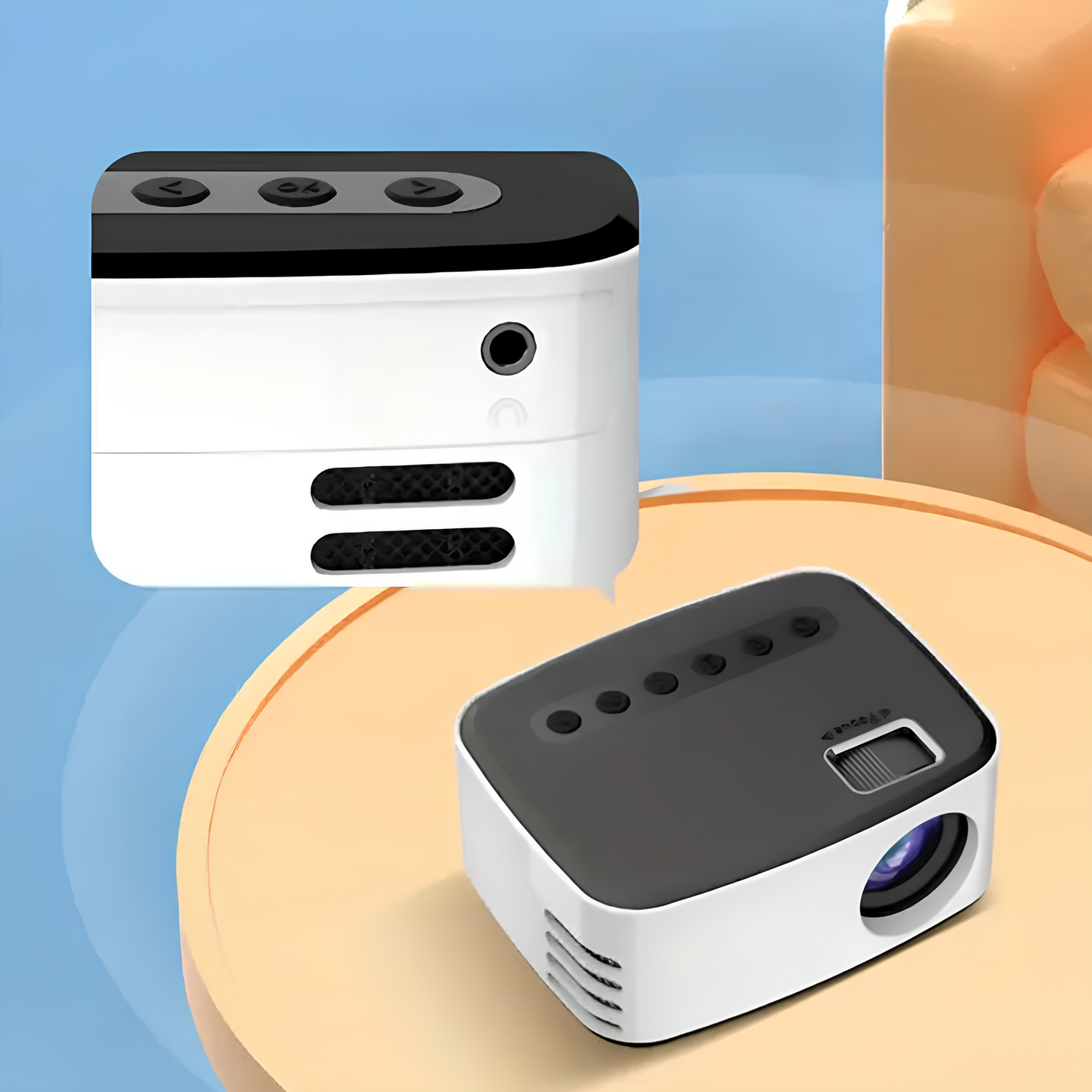 Shoptooly™ Outdoor Cinema – Compact Wireless Projector