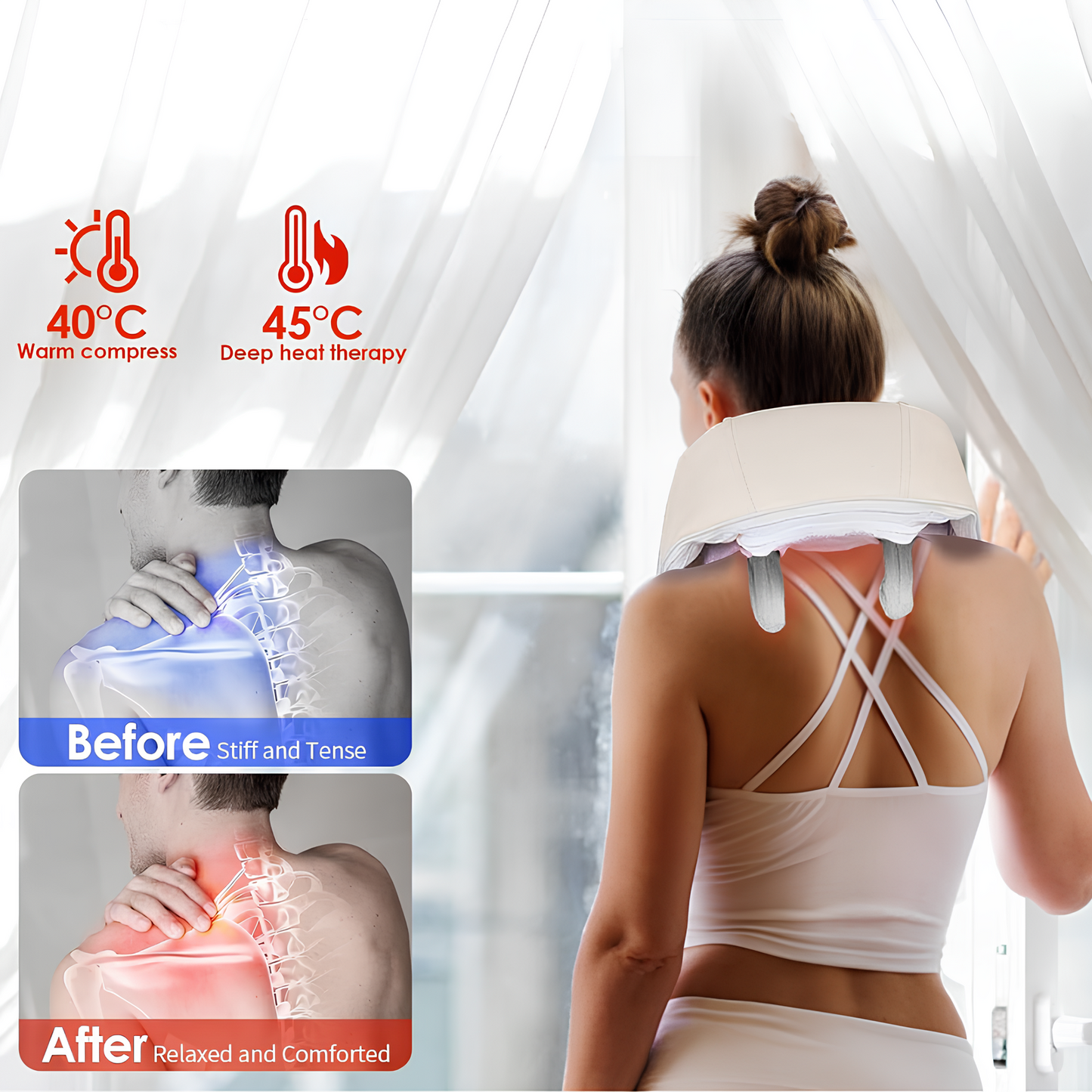 Shoptooly™ Pain Relief – Portable Shoulder Massager