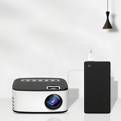 Shoptooly™ Outdoor Cinema – Compact Wireless Projector